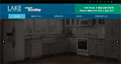Desktop Screenshot of lakeappliancerepair.com